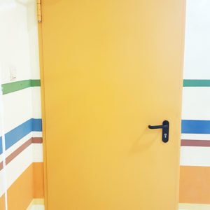 Противопожарная дверь с порошковым напылением / серия FRM7350