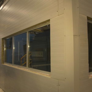 Противопожарное окно нестандартного размера / серия FRM5116